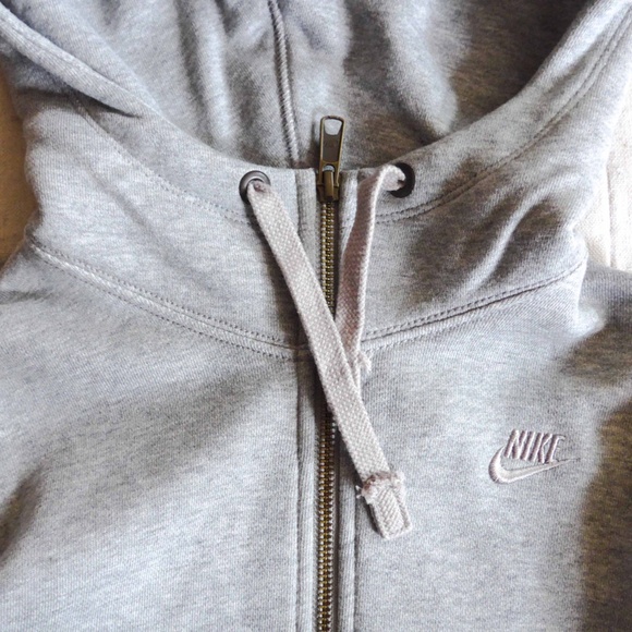 Nike Women S Half Zip Cotton Hooded Sweatshirt SF '08 Marathon - Picture 4 of 9